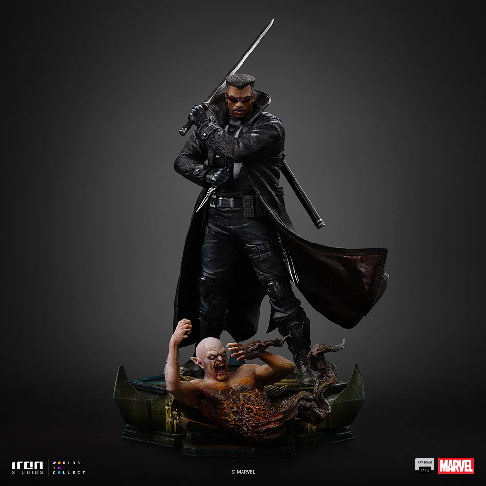 Blade Marvel Comics Estatua 1/10 Art Scale Iron Studios - Imagen 11