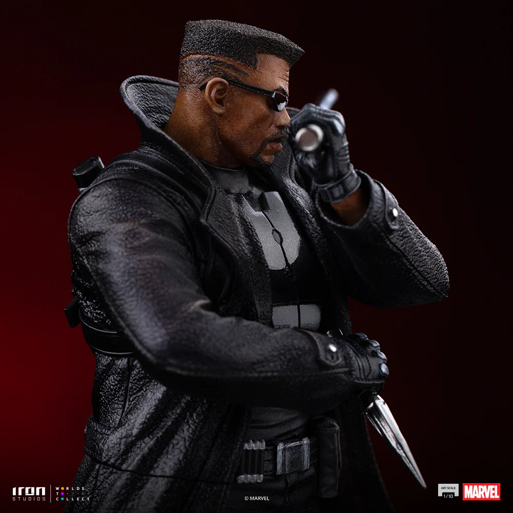 Blade Marvel Comics Estatua 1/10 Art Scale Iron Studios - Imagen 20