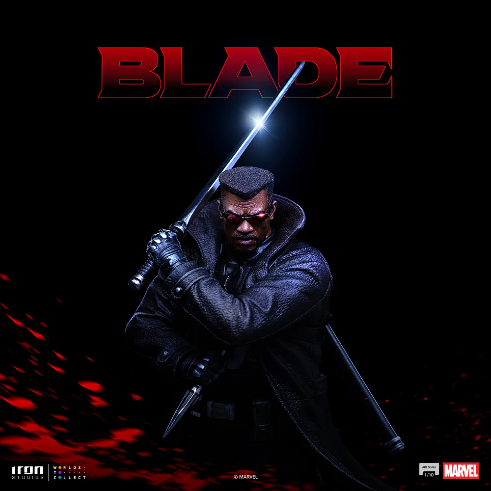 Blade Marvel Comics Estatua 1/10 Art Scale Iron Studios - Imagen 23