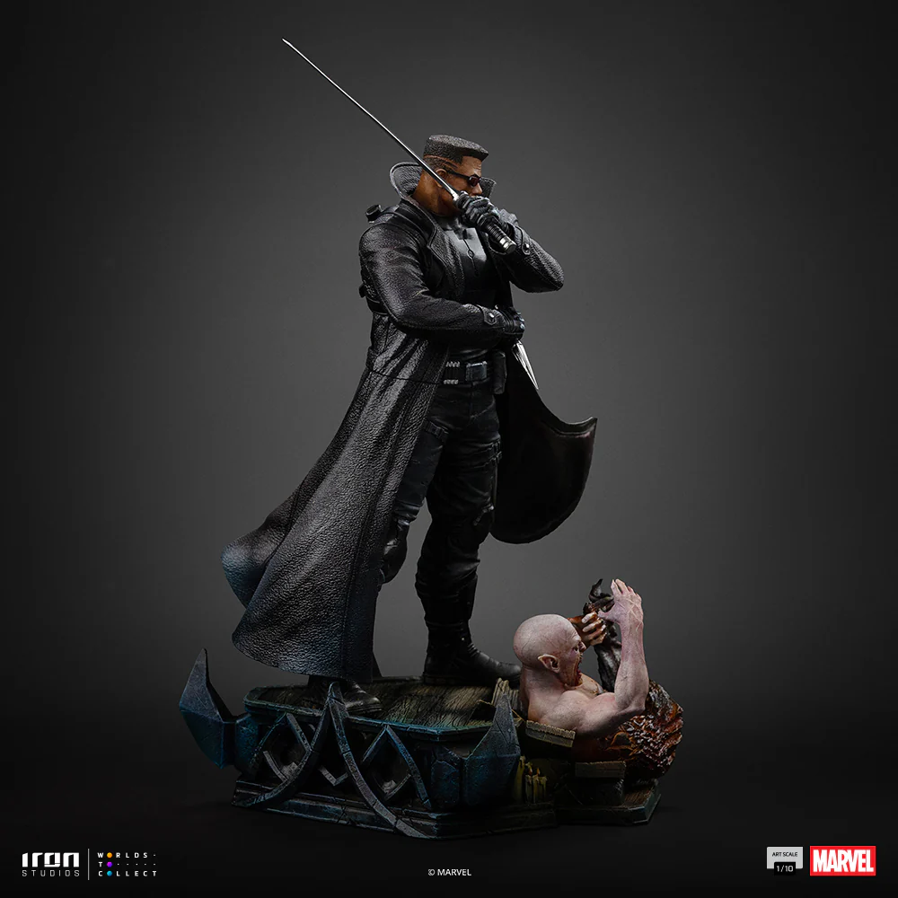 Blade Marvel Comics Estatua 110 Art Scale Iron Studios 5