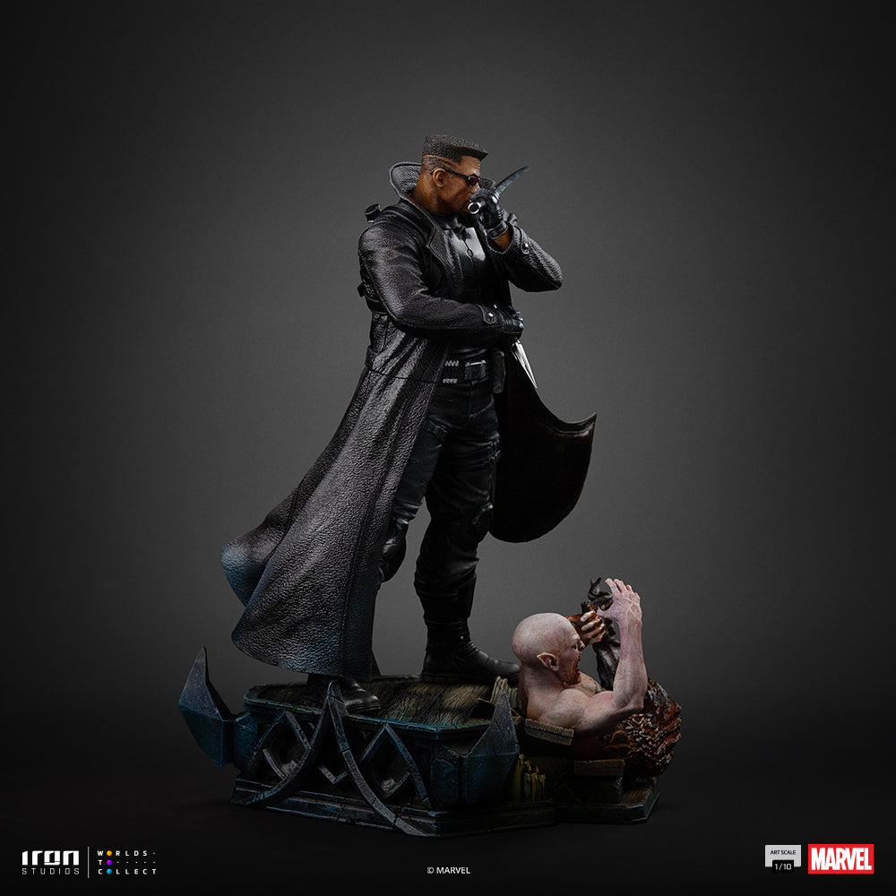 Blade Marvel Comics Estatua 110 Art Scale Iron Studios 6