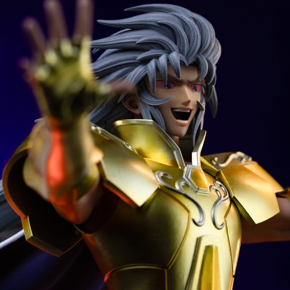 Gemini Saga Saint Seiya Estatua 1/10 Art Scale Iron Studios - Imagen 11