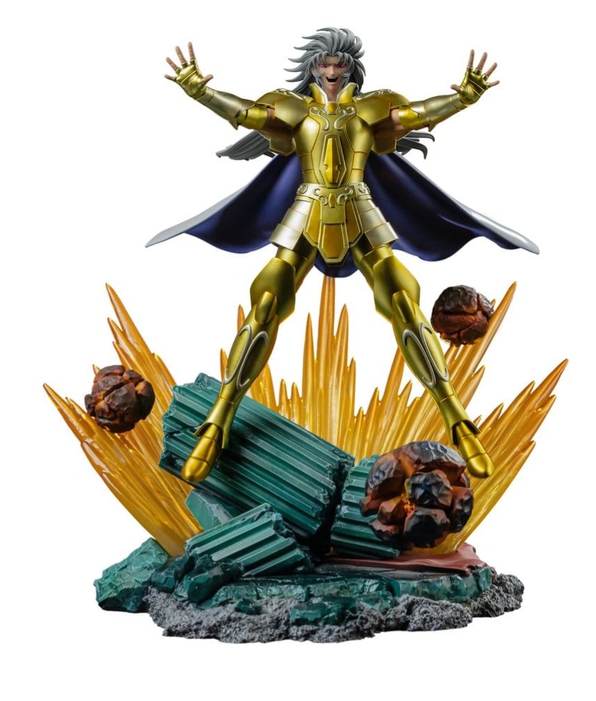 Gemini Saga Saint Seiya Estatua 110 Art Scale Iron Studios 2