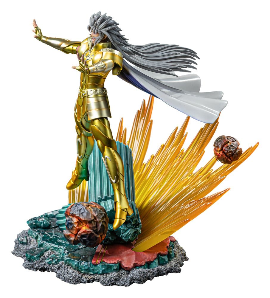 Gemini Saga Saint Seiya Estatua 1/10 Art Scale Iron Studios - Imagen 5