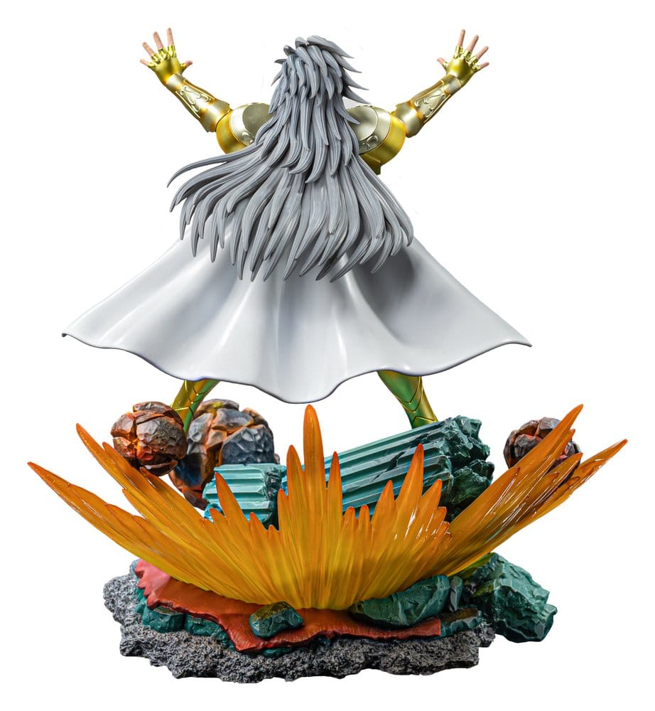 Gemini Saga Saint Seiya Estatua 110 Art Scale Iron Studios 6