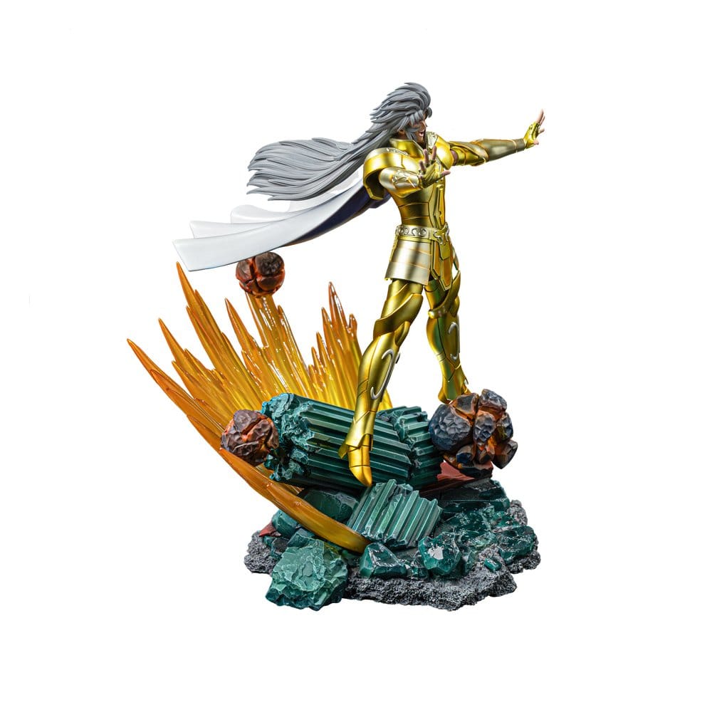 Gemini Saga Saint Seiya Estatua 110 Art Scale Iron Studios 8