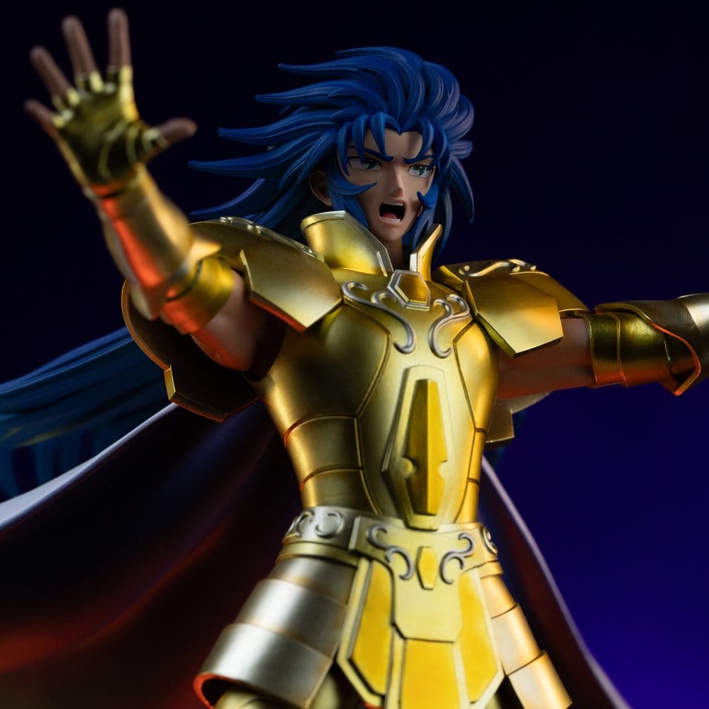Gemini Saga Saint Seiya Estatua 110 Art Scale Iron Studios 9