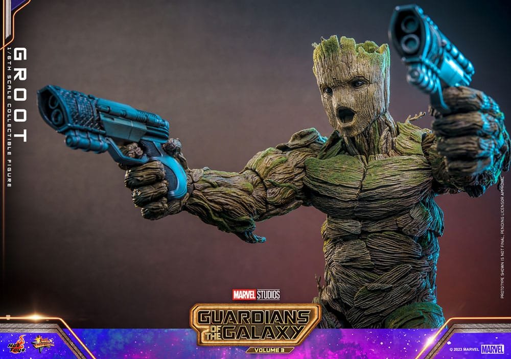 Guardianes de la Galaxia vol. 3 Figura Movie Masterpiece 16 Groot 32 cm Hot Toys 10