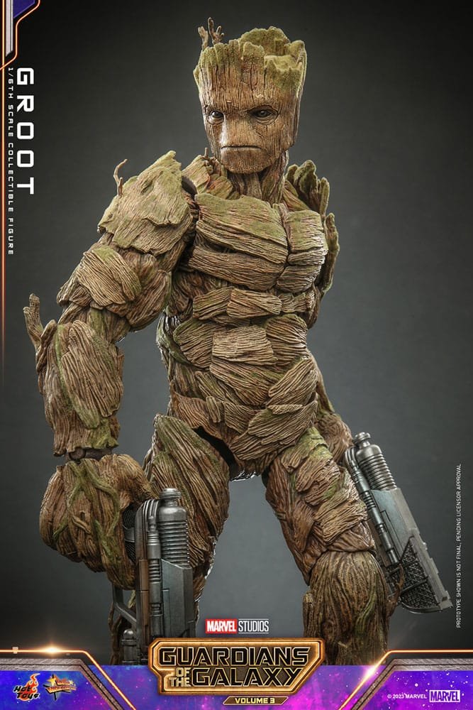 Guardianes de la Galaxia vol. 3 Figura Movie Masterpiece 1/6 Groot 32 cm Hot Toys - Imagen 4