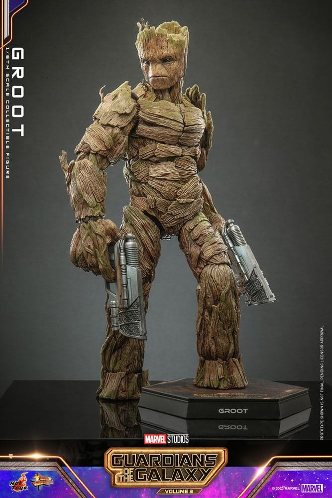 Guardianes de la Galaxia vol. 3 Figura Movie Masterpiece 16 Groot 32 cm Hot Toys 6