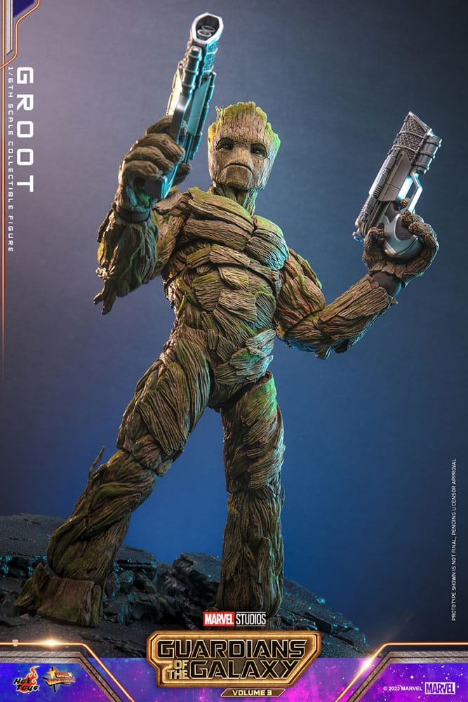 Guardianes de la Galaxia vol. 3 Figura Movie Masterpiece 1/6 Groot 32 cm Hot Toys - Imagen 8