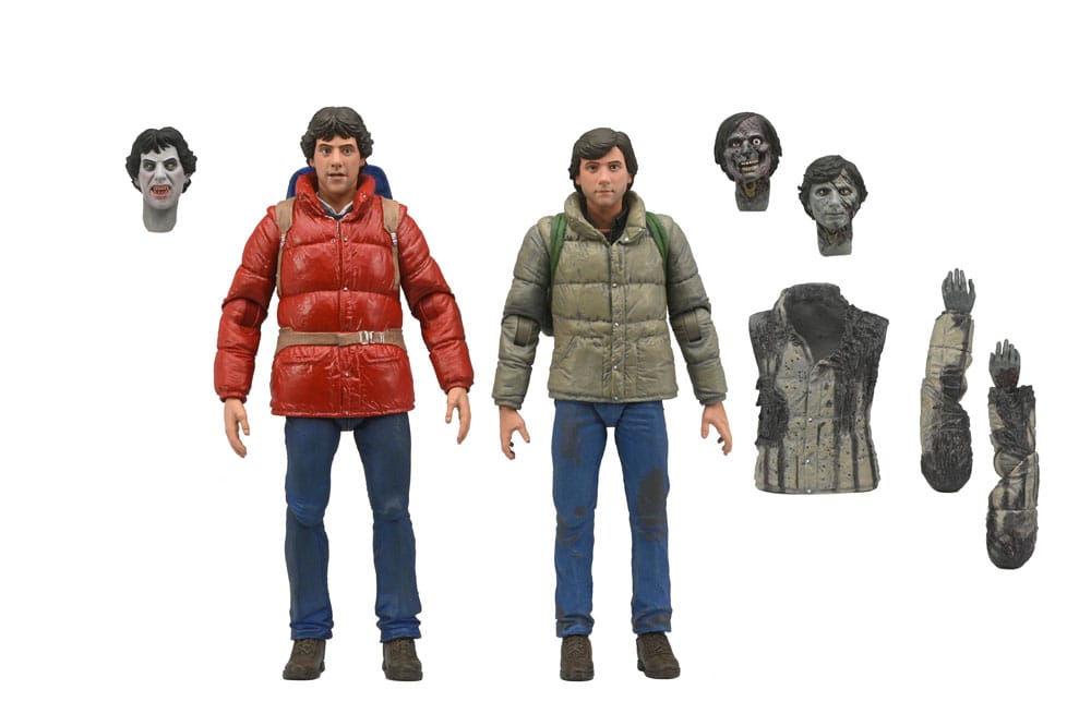Jack & David An American Werewolf In London pack 2 Figuras Neca 1