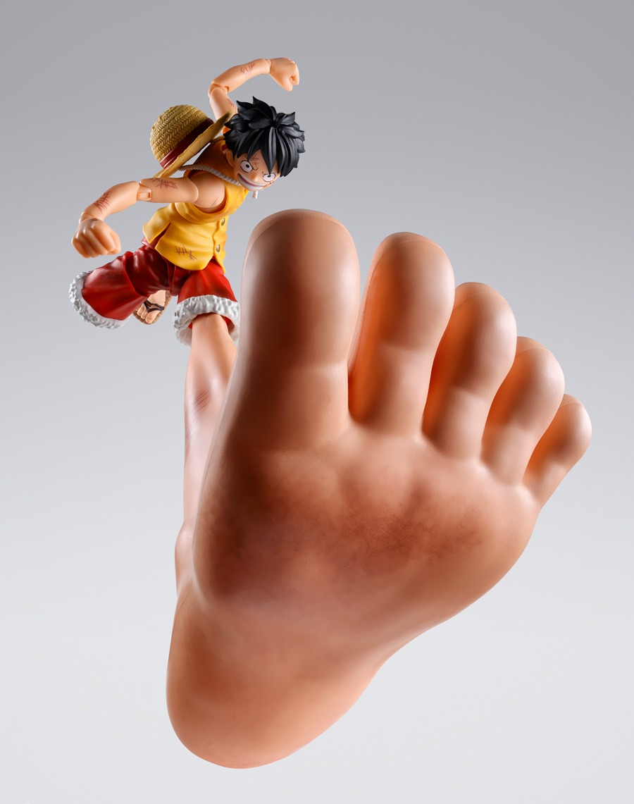 MONKEY.D.LUFFY (MARINEFORD GEAR 3) OPTION PARTS SET SH FIGUARTS TAMASHII NATIONS - Imagen 7