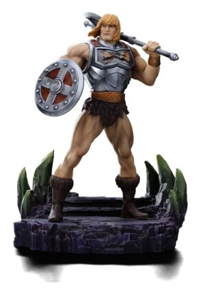Masters of the Universe 110 Art Scale He-Man Battle Armor Version heo Exclusice Iron Studios