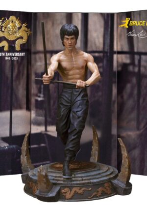 Operación Dragón My Favourite Movie Estatua 16 Bruce Lee Kali Sticks Fight Deluxe Basement Version 30 cm