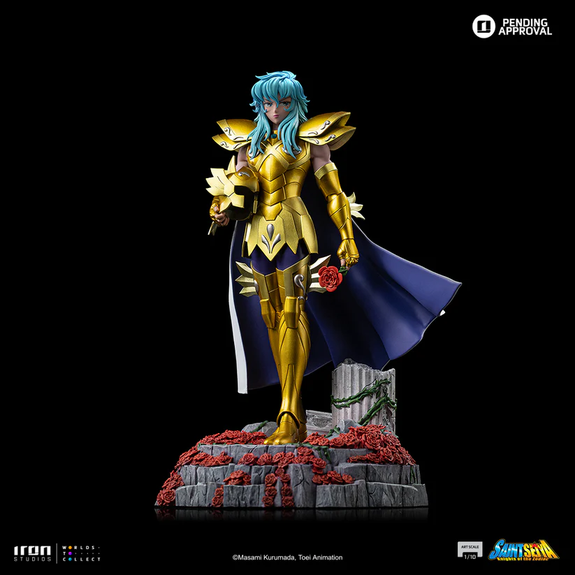Pisces Aphrodite Saint Seiya Estatua 110 Art Scale Iron Studios 1