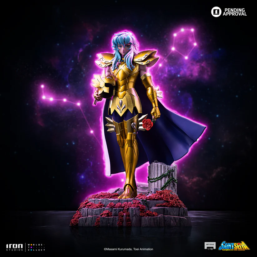 Pisces Aphrodite Saint Seiya Estatua 1/10 Art Scale Iron Studios - Imagen 14
