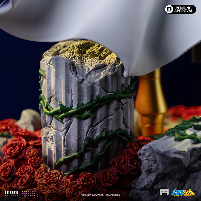 Pisces Aphrodite Saint Seiya Estatua 1/10 Art Scale Iron Studios - Imagen 10