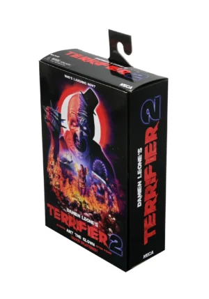 Terrifier 2 Art The Clown Blood Splattered Ultimate Neca