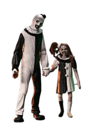 Ultimate Art the Clown & Little Pale Girl Terrifier 2 Neca