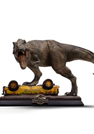 T-Rex Attack Icons Jurassic Park Iron Studios
