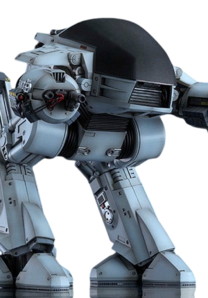 ED-209 Robocop Maqueta Moderoid Plastic Model Kit Good Smile