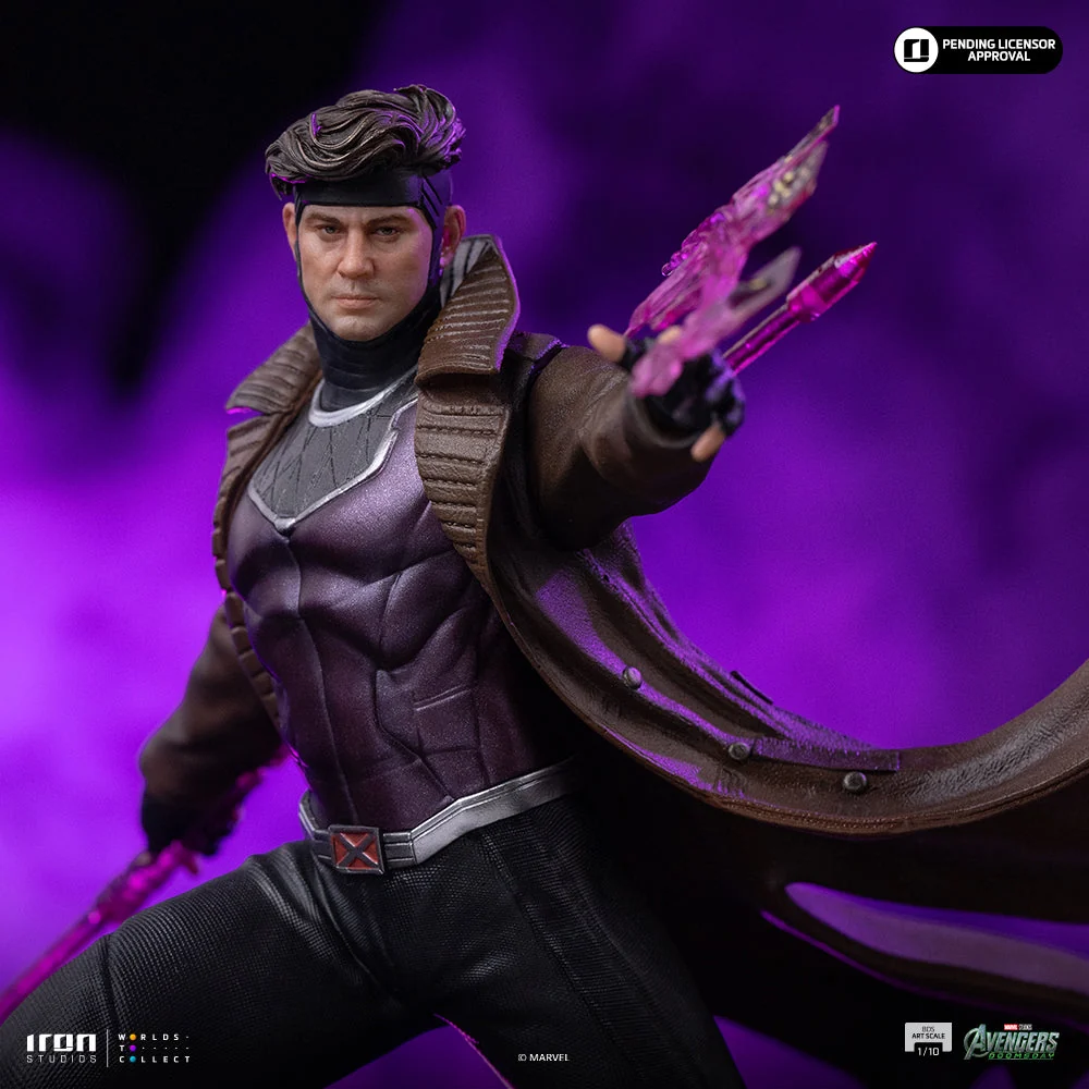 Gambit Avengers Doomsday BDS Art Scale 1/10 Iron Studios 6