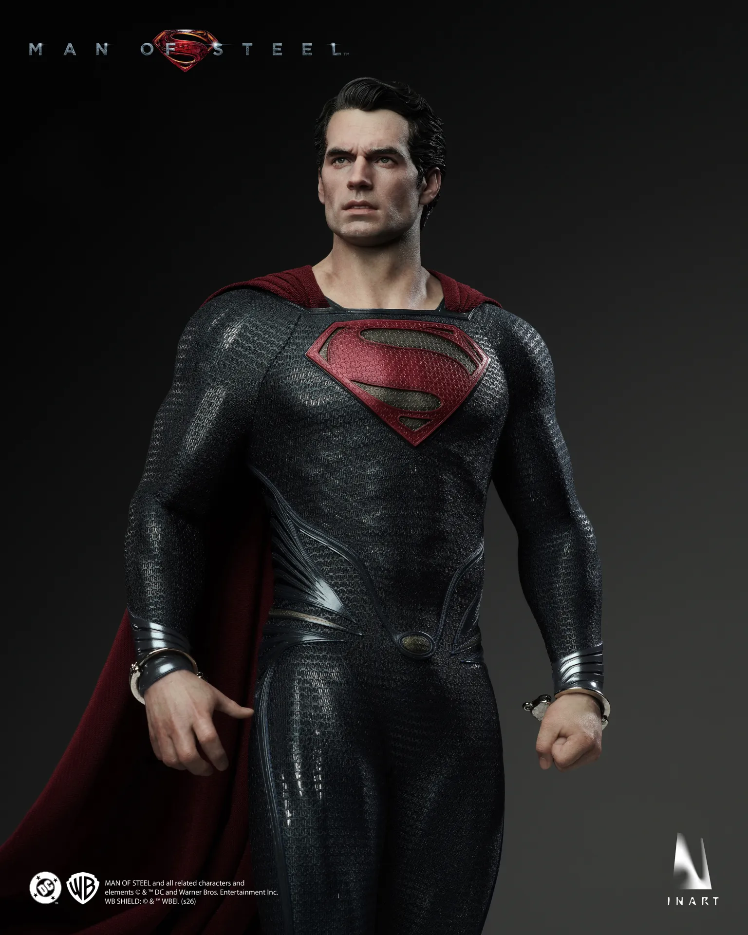 Man Of Steel Superman 1/6 Collectible Inart - Imagen 3
