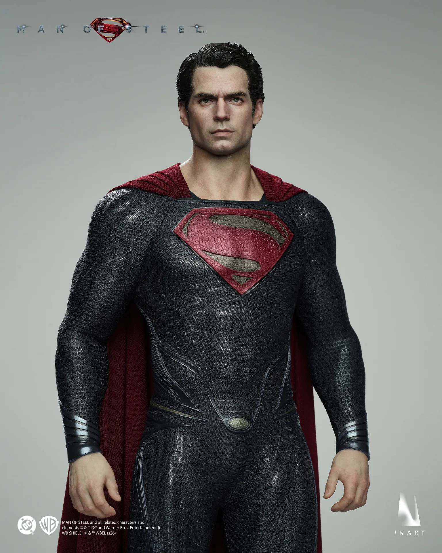 Man Of Steel Superman 1/6 Collectible Inart 9