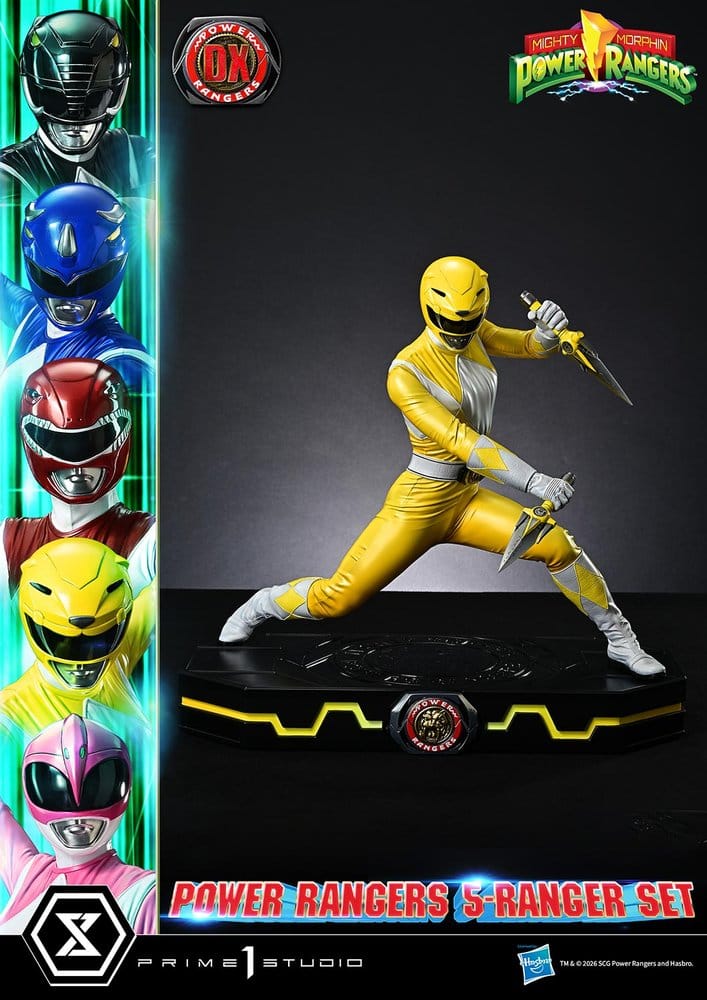 Mighty Morphin Power Rangers Premium Masterline Set de 5 Estatuas 1/4 Deluxe Bonus Version 62 cm 19