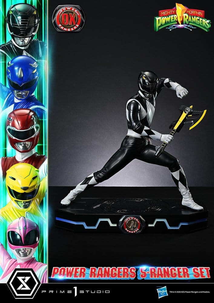 Mighty Morphin Power Rangers Premium Masterline Set de 5 Estatuas 1/4 Deluxe Bonus Version 62 cm - Imagen 21