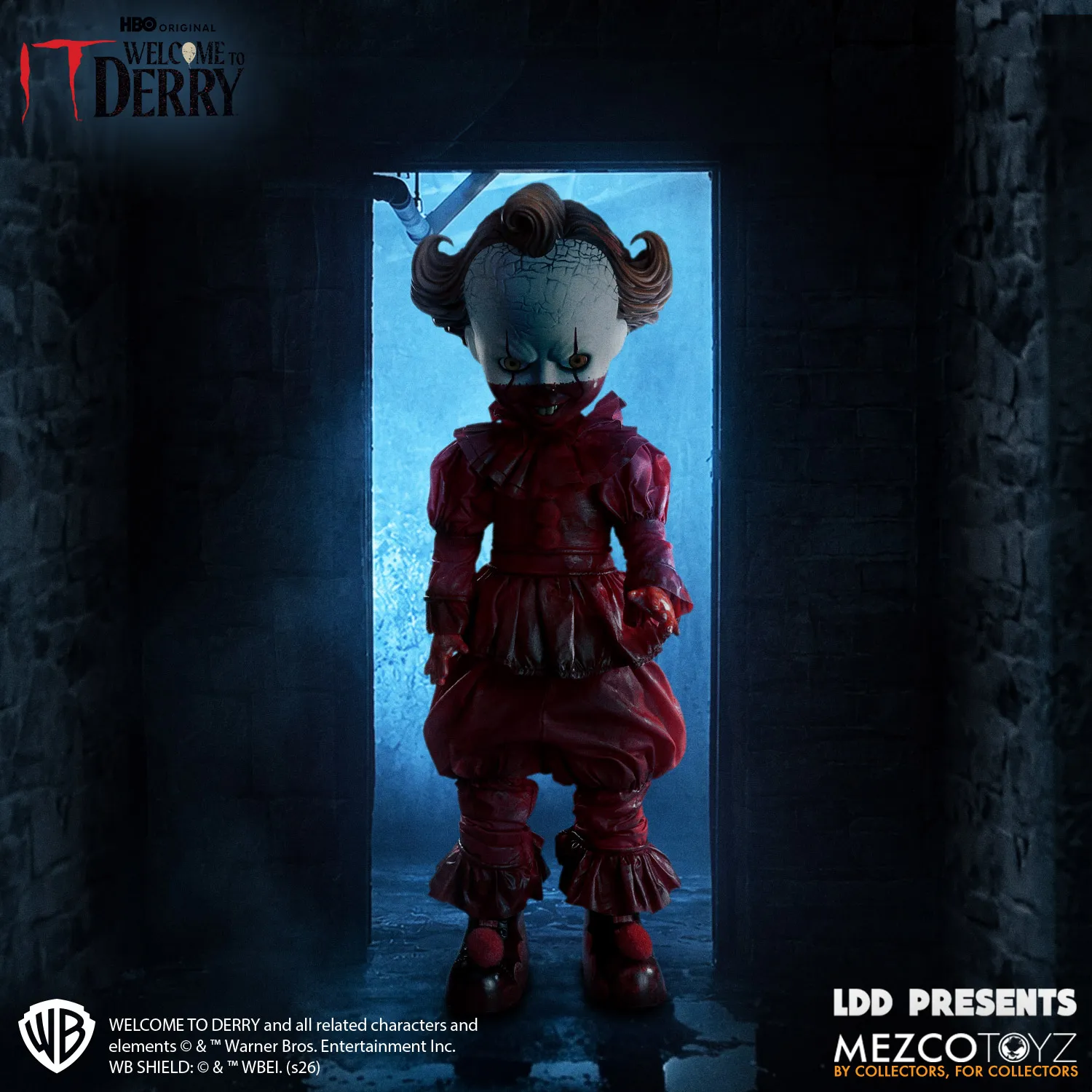 Pennywise IT Welcome to Derry Living Dead Dolls Mezco Toys 4