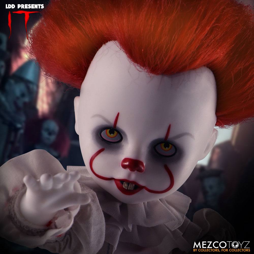 Pennywise Living Dead Dolls Stephen Kings It Mezco 6