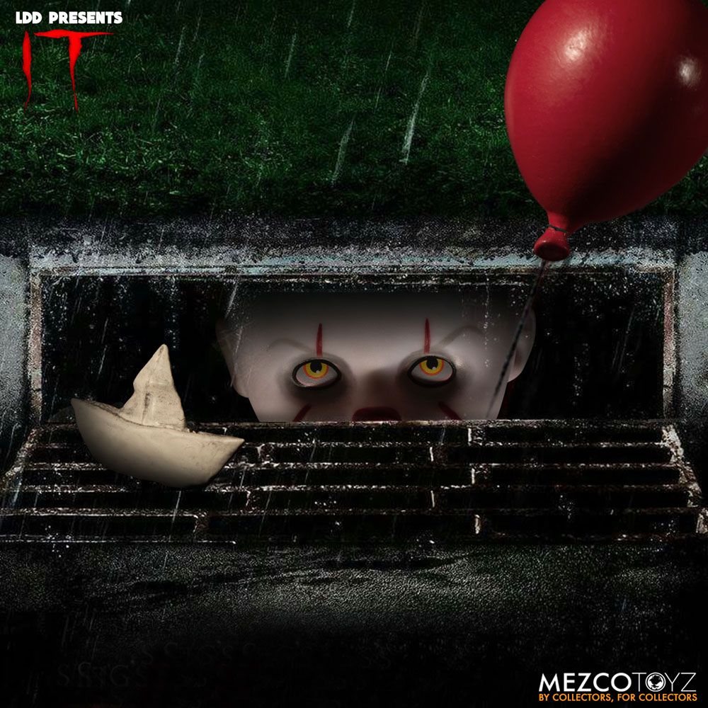 Pennywise Living Dead Dolls Stephen Kings It Mezco 8