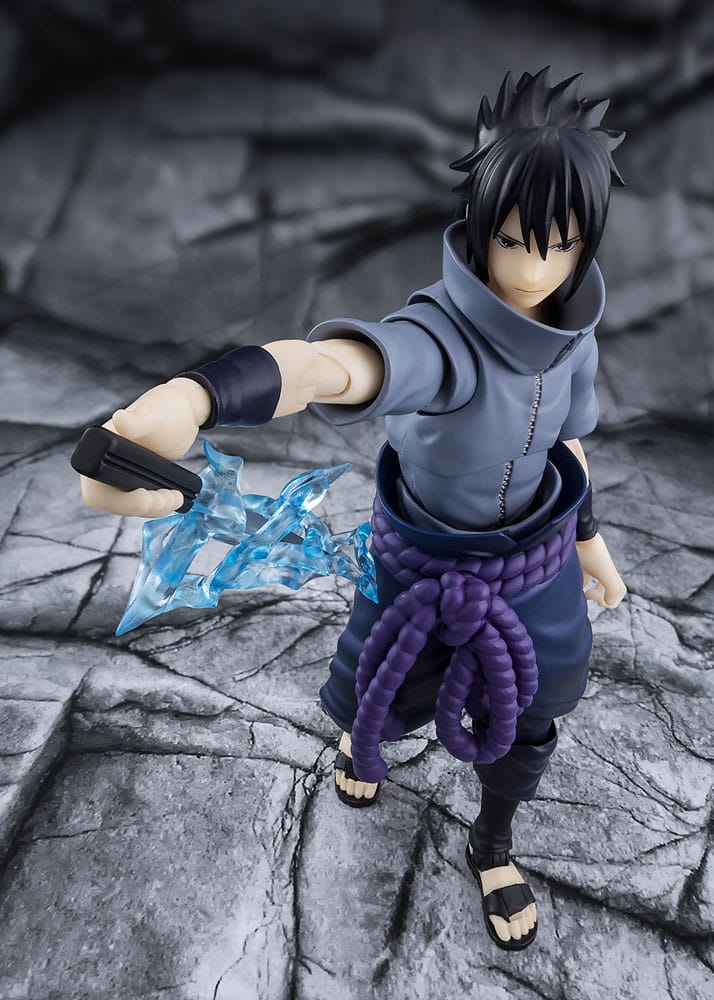 Sasuke Uchiha Solitary Shinobi Naruto SH Figuarts - Imagen 7