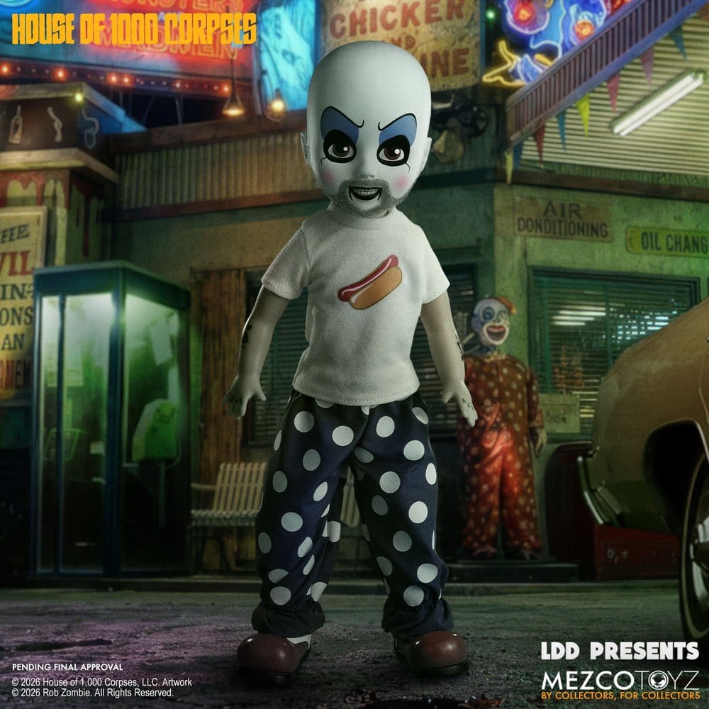 Captain Spaulding Living Dead Dolls Presents Doll House of 1000 Corpses Mezco Toyz 1