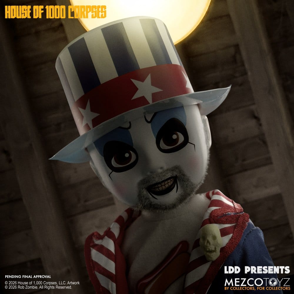 Captain Spaulding Living Dead Dolls Presents Doll House of 1000 Corpses Mezco Toyz 2