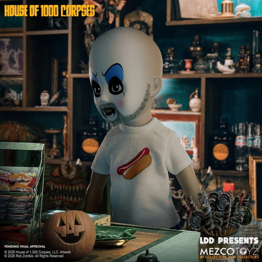 Captain Spaulding Living Dead Dolls Presents Doll House of 1000 Corpses Mezco Toyz 3