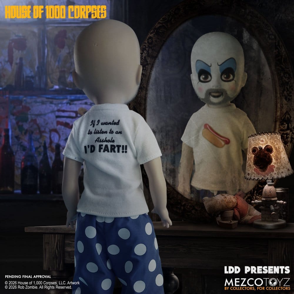 Captain Spaulding Living Dead Dolls Presents Doll House of 1000 Corpses Mezco Toyz 5