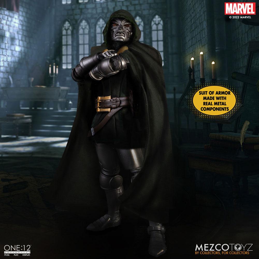 Doctor Doom 1/12 One12 Collective Marvel Mezco Toyz 16