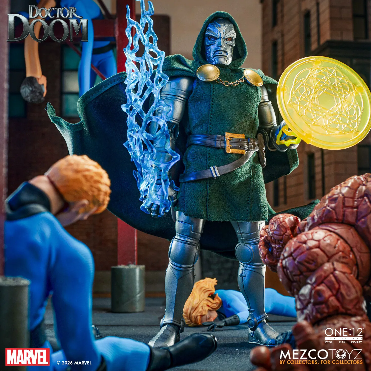 Doctor Doom 1/12 One12 Collective Marvel Mezco Toyz 22
