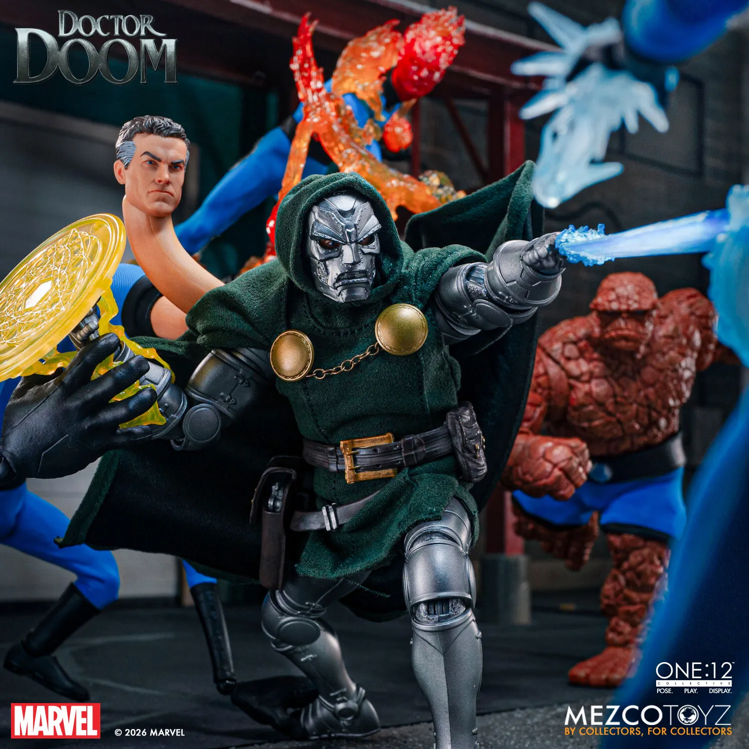 Doctor Doom 1/12 One12 Collective Marvel Mezco Toyz 23