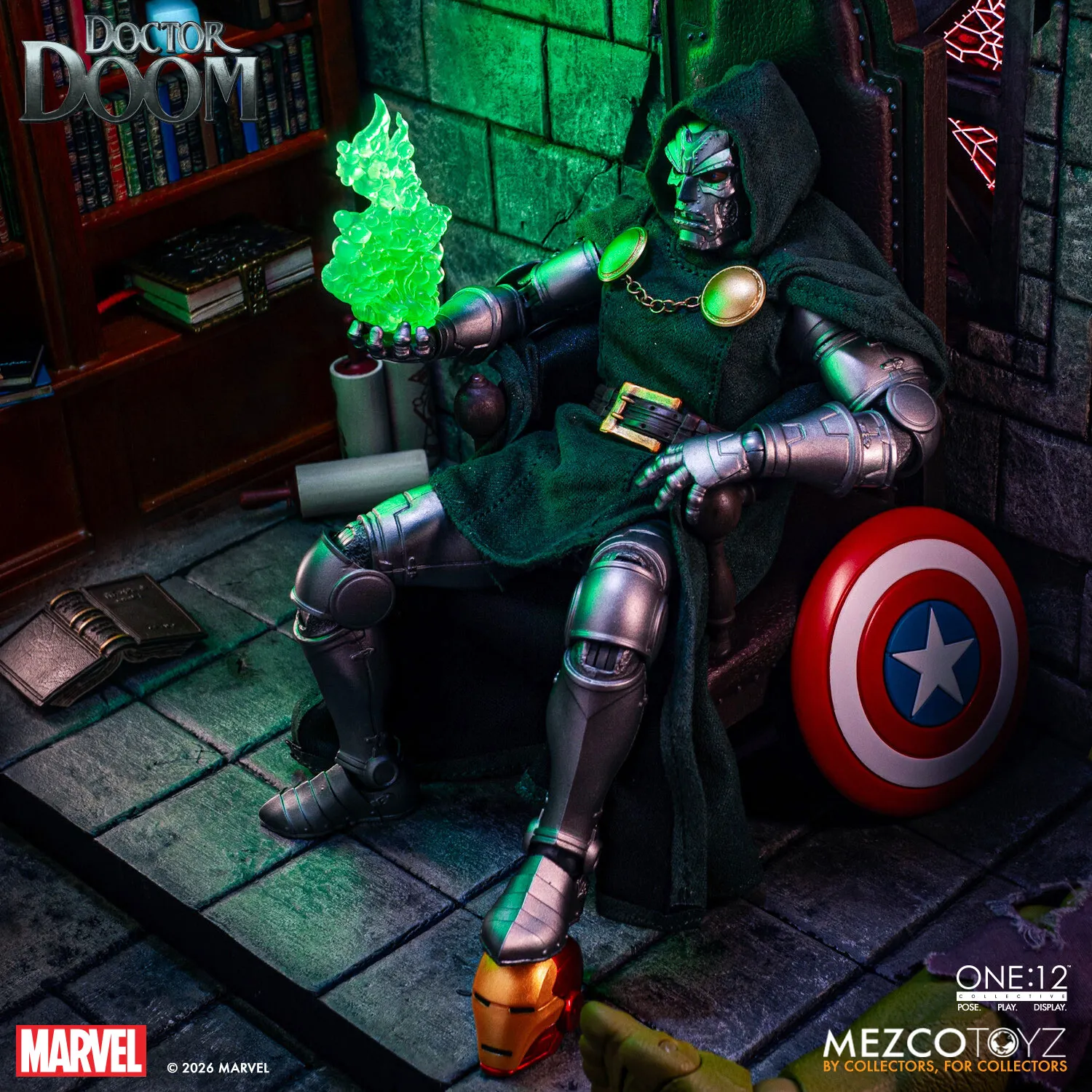 Doctor Doom 1/12 One12 Collective Marvel Mezco Toyz 24