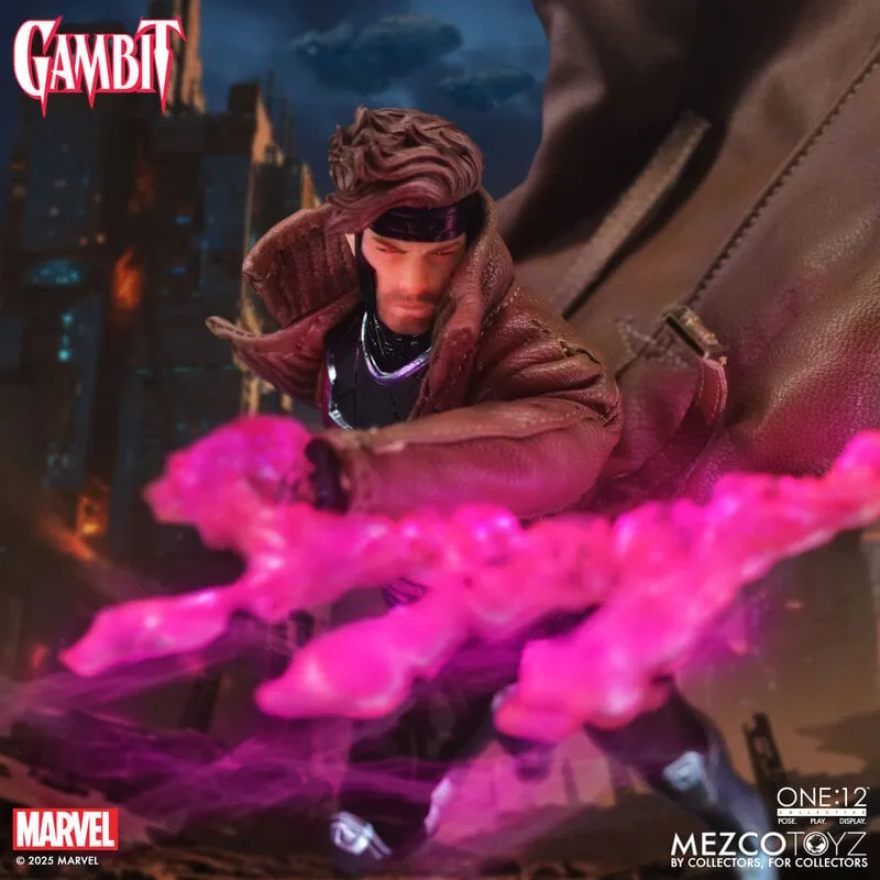 Gambit 1/12 One:12 Collective Marvel Mezco Toyz - Imagen 11