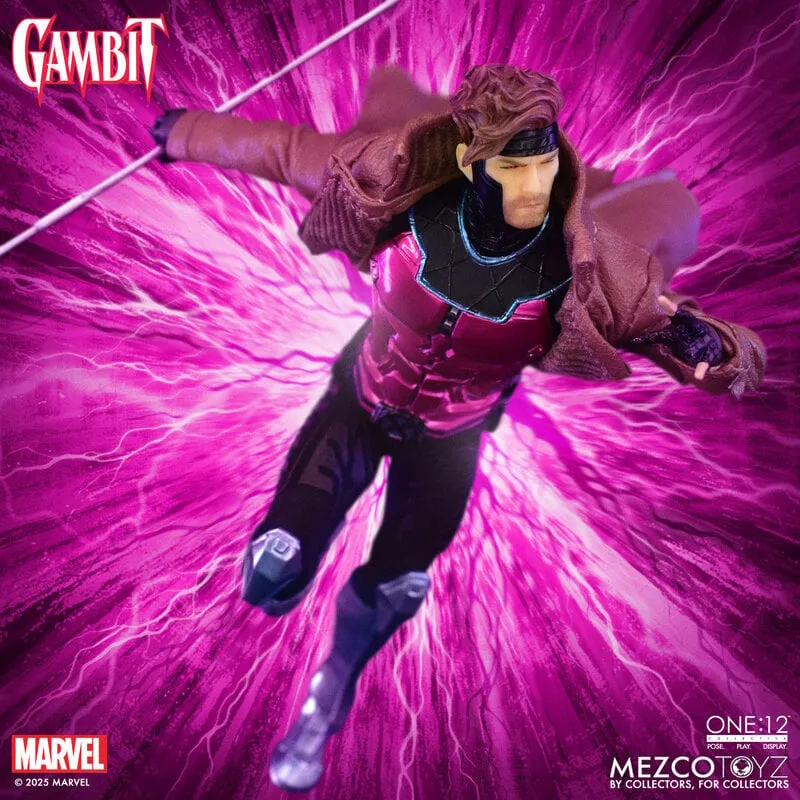 Gambit 1/12 One:12 Collective Marvel Mezco Toyz - Imagen 4