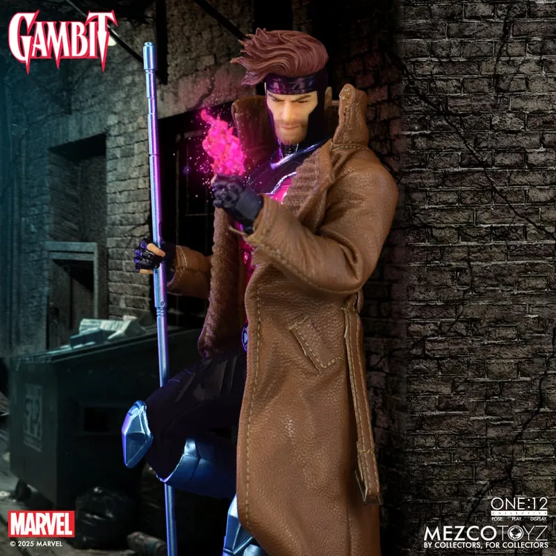 Gambit 1/12 One:12 Collective Marvel Mezco Toyz - Imagen 7