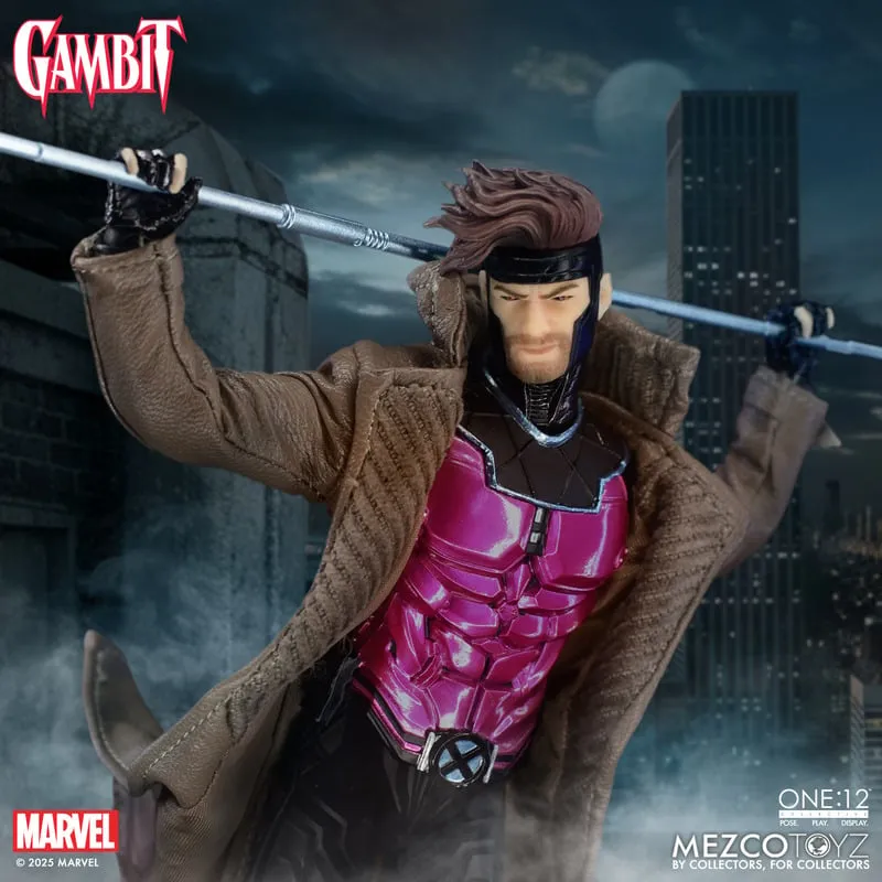 Gambit 1/12 One12 Collective Marvel Mezco Toyz 8