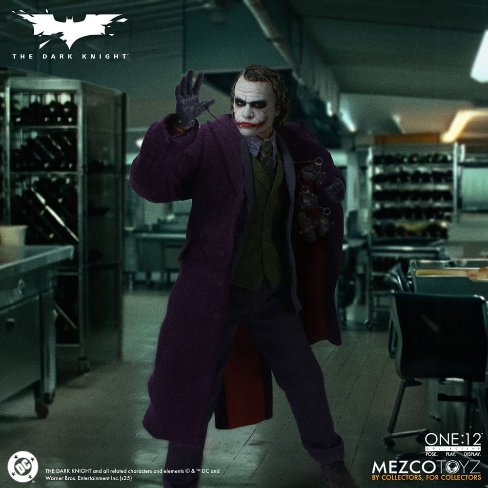 Joker One12 Collective The Dark Knight Mezco Toyz 6