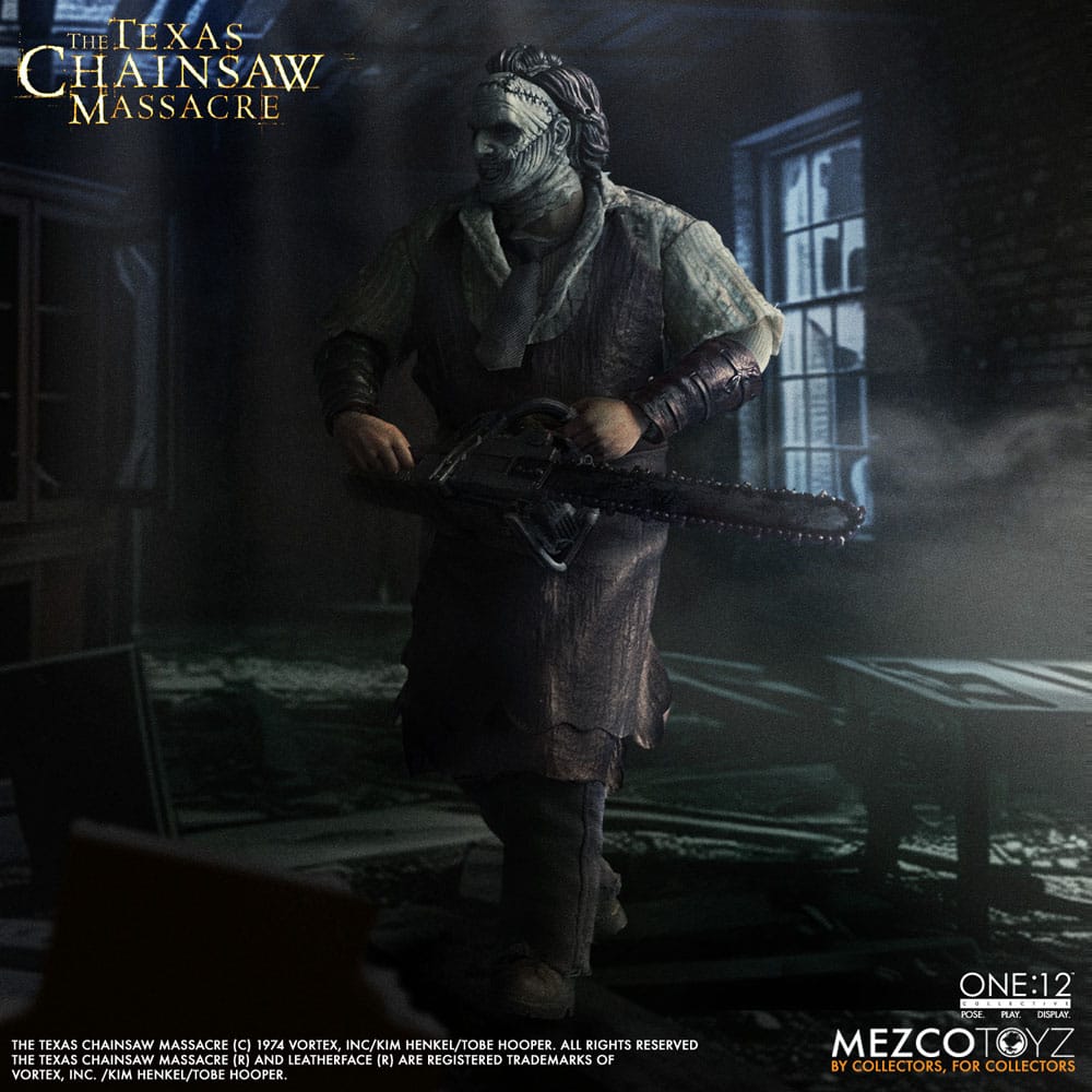 Leatherface One:12 Collective The Texas Chainsaw Massacre (2003) Mezco Toyz - Imagen 11