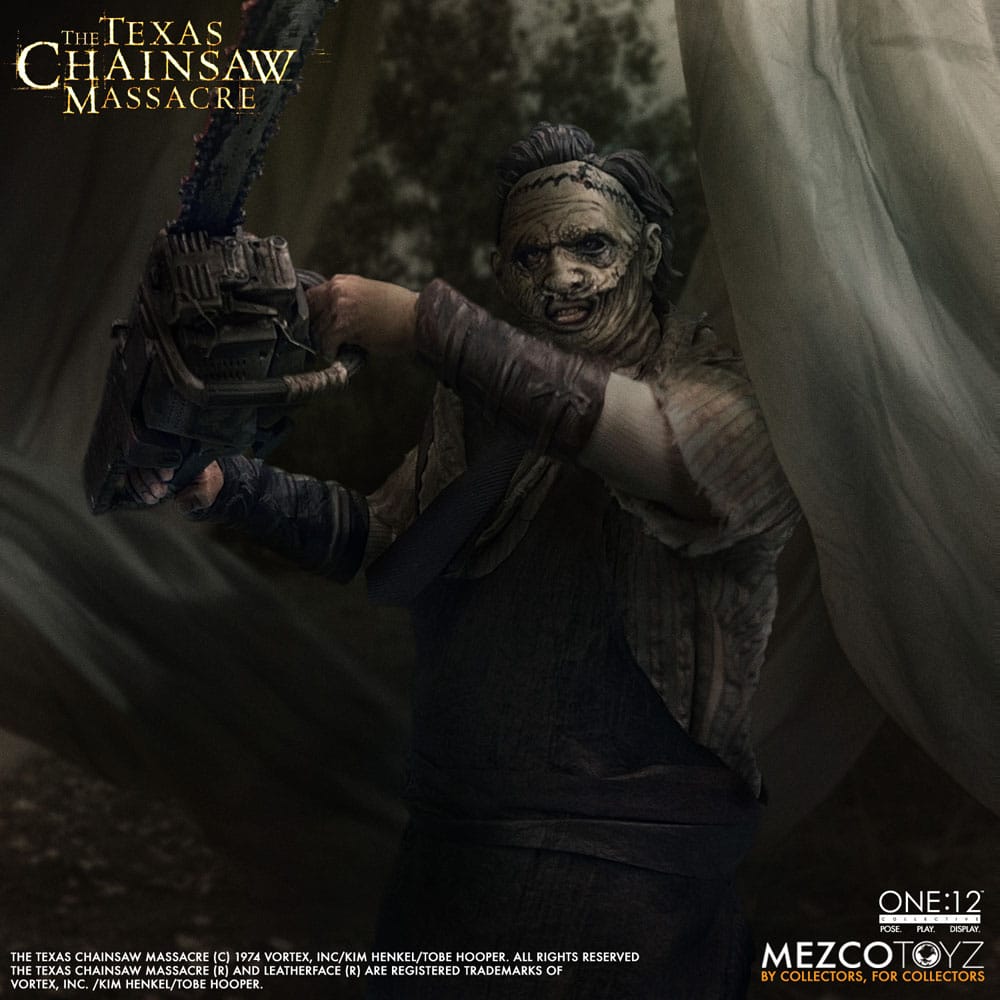 Leatherface One:12 Collective The Texas Chainsaw Massacre (2003) Mezco Toyz - Imagen 13